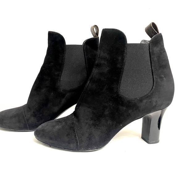 Louis Vuitton Monogram Suede Black Boots Sz. 9 US - Picture 3 of 7